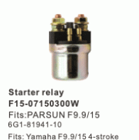 4 STROKE - STARTER RELAY - PARSUN F9.9/15 - 6G1-811941 -YAMAHA F9.9/15 -F15-07150300W- Parsun